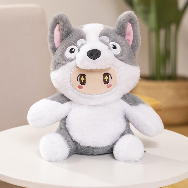 Officially Licensed Yuen Meng Zhi Xing Plush Toys Featuring Cute Sitting Animals