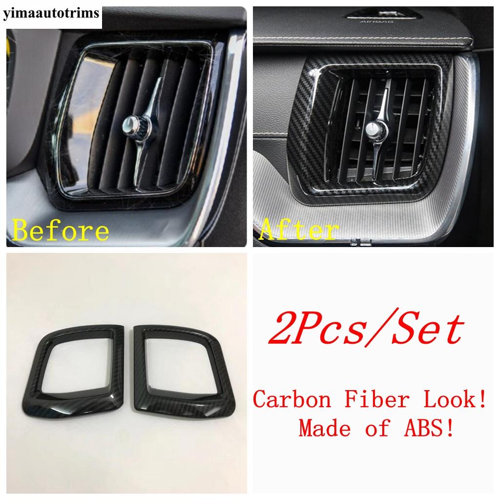 Handle Bowl / Head Light Lamp / Window Lift Panel / Side AC Air Vent Cover Trim For VOLVO XC60 2018 - 2024 Interior Accessories