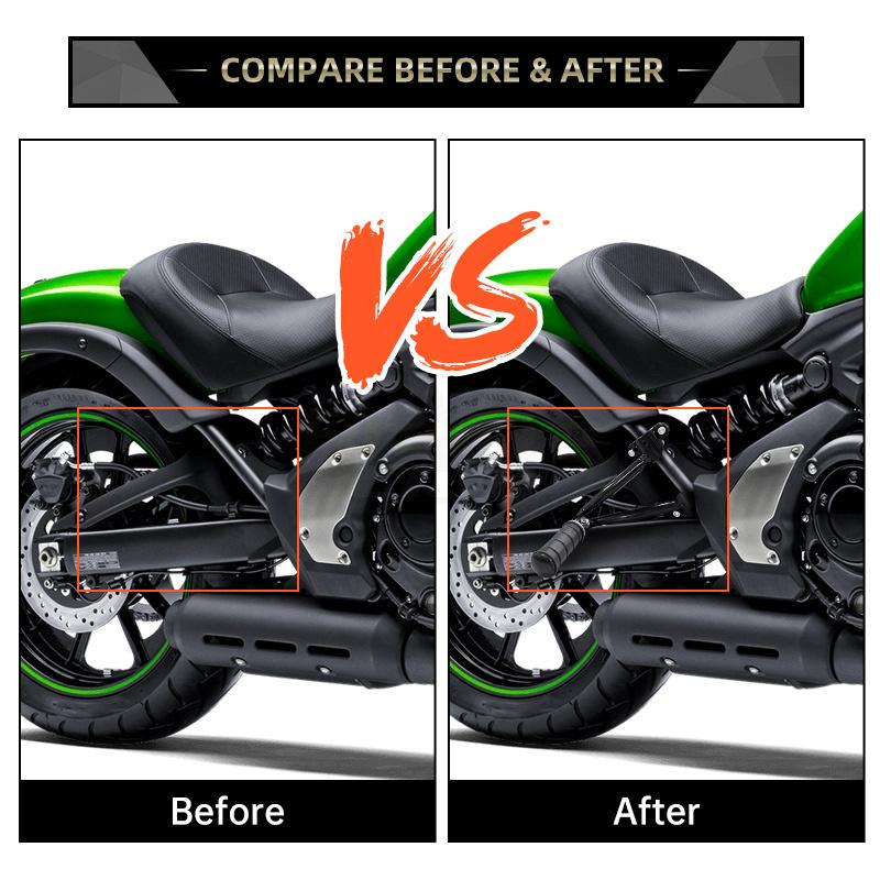 Motorcycle Accessories Rear Passenger Foot Pegs Pedal Footrest Bracket For Kawasaki Vulcan S 650 VN650 2015-2022