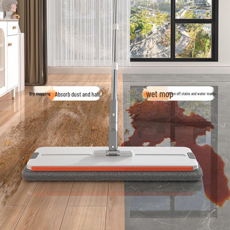 Dual-Use Wet & Dry Scratch-Off Mop Bucket - Hands-Free Cleaning