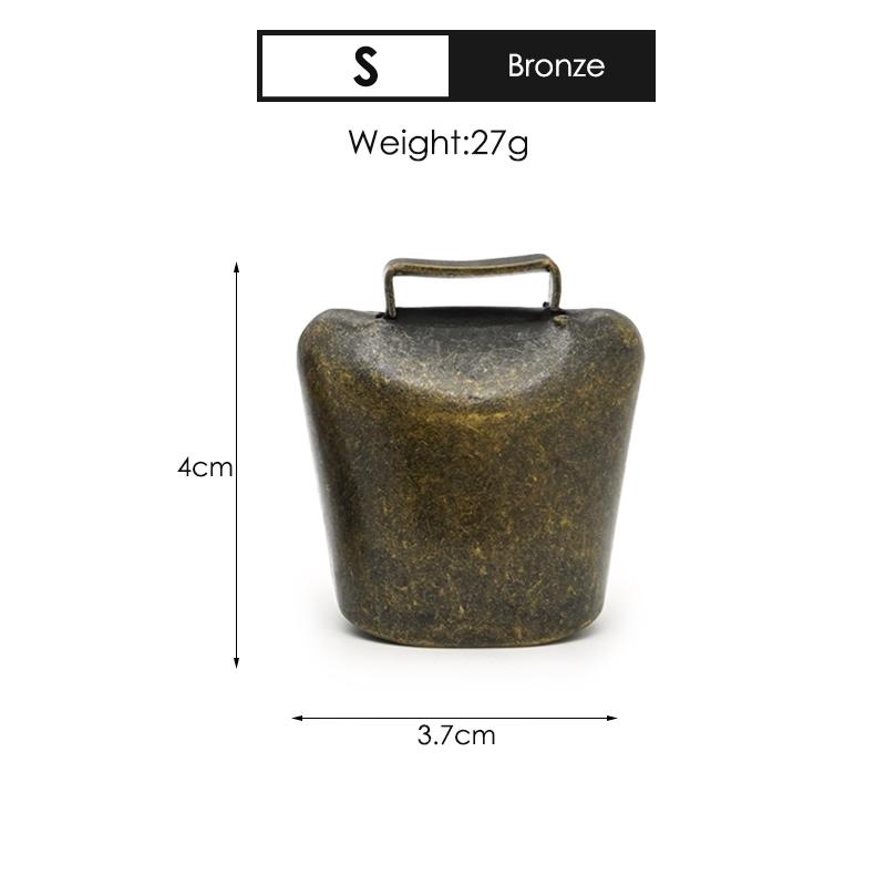 Kuh Pferd Schaf Weide Kupferglocke Vieh Verdickte Kupferglocke Laut Knackig Weiter Verbreiten Laut Verlust Verhindern Tierglocke