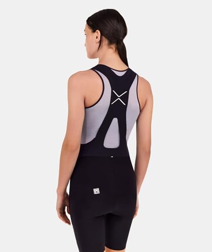 Santini Women's DELTA Sleeveless Base Layer Shirt, Quick-Drying Fabric, Ultra-Lightweight, Sky Blue (XL), BM65GLLDELTA [Authentic]