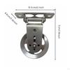 Fitness Cable Pulley Aluminum Alloy Construction Home Gym Attachment 180° Rotation Strength