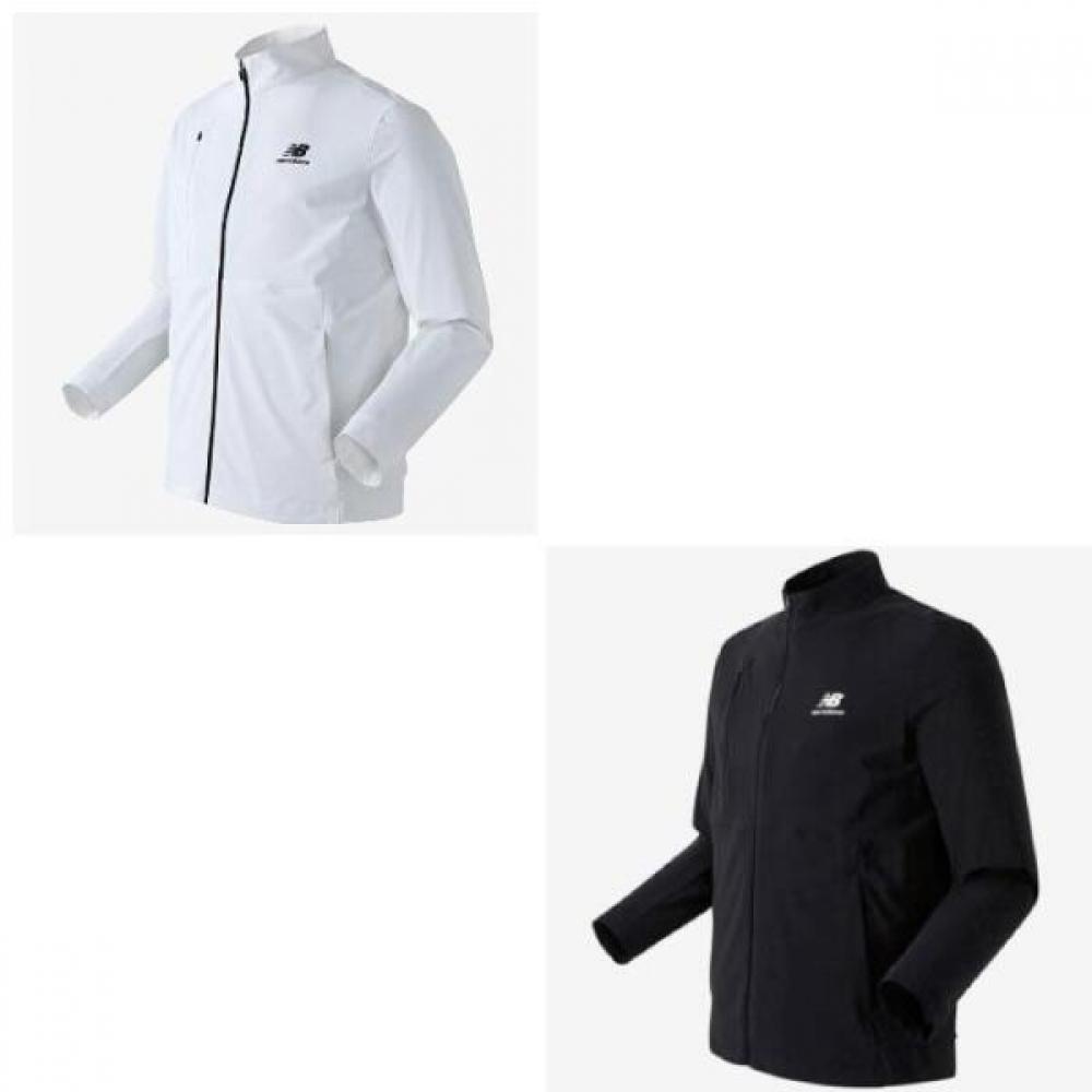 

New Balance Мужская трикотажная куртка на молнии Essential Nbmdc21063 white/100(L)