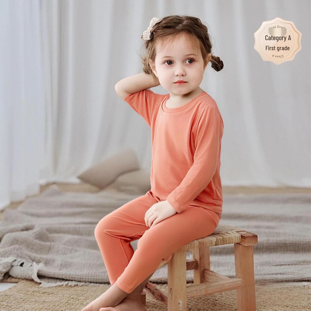 Çocuk Dikişsiz Termal Polar İçlik Seti - Kız & Erkek Sıcak Sonbahar Giyimi