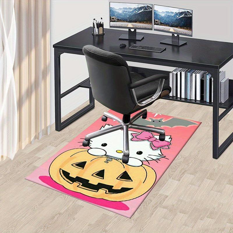 

1pc Sanrio Hello Kitty Mermaid Printed Office Carpet Rectangle Rug Under The Table,Perfect Room Decor for Living Room, Bedroom, Kitchen, Non-slip Floo 60cm by 90cm