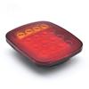 Anti Collision Signal Tail Light Square Indicator Lamp Stop Lamp 21LED Truck Clearance Light  Car