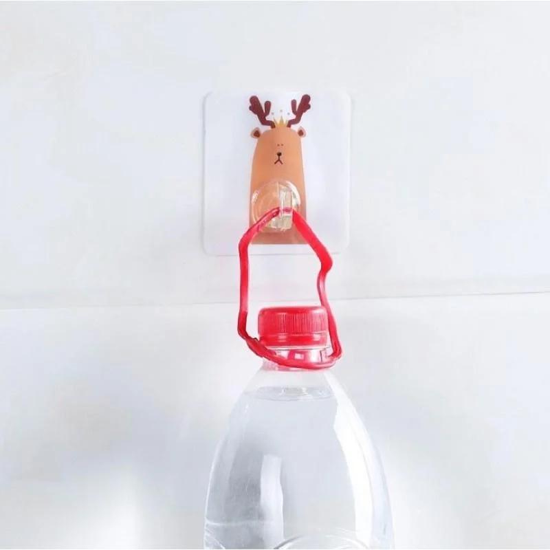 Household Convenience Tools Animal Style Strong Adhesive Hook Wall Holder Nail Free Traceless Wall Hook  Kitchen Bathroom Tools