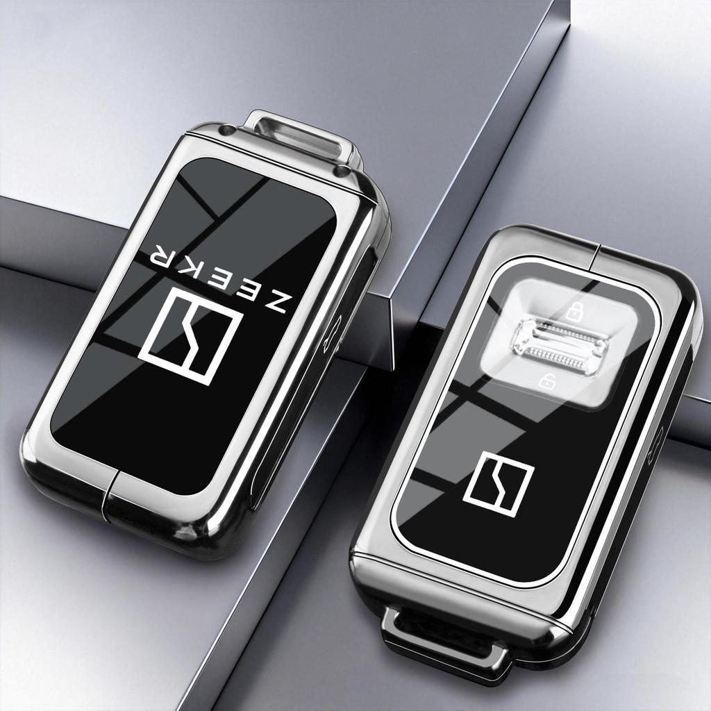 Zeekr 9X Key Case: Fits 25 Models, Ultra Version 70kWh Shell, Max Version 55kWh Cover, Hyper Car Metal Buckle