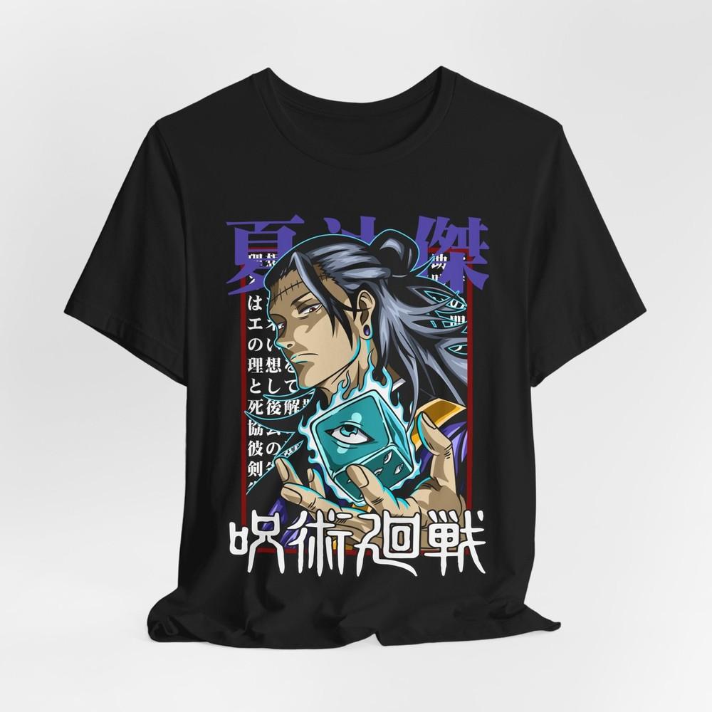Suguru Geto Anime Graphic T-Shirt Tee Tops, Jujutsu Kaisen Shirt, Unisex Anime Top, Manga
