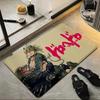 Anime D-Dorohedoro Floor Mat Soft Flannel Floor Mat  Suitable for Entryways, Living Rooms, Bedrooms, and Bathrooms