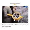 6Pcs/Set Plastic Water Pipe Die Plumbing Pipe Threader Tap Portable NPT Die  Pumps Pipes Die