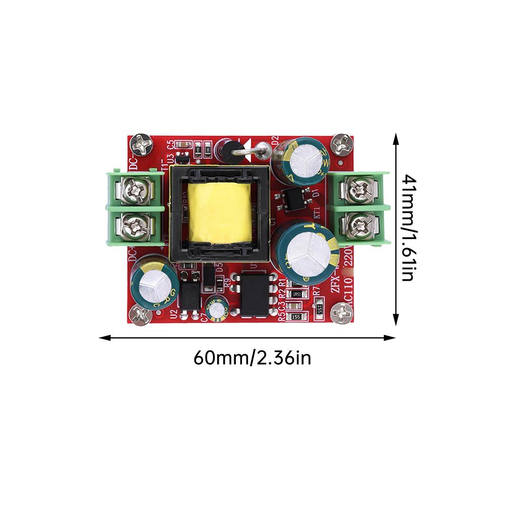 AC-DC Power Supply Module AC220V to DC12V24V/3A1.5A 36W Buck Regulator Module Switching Power Supply Board 36W