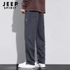JEEP SPIRIT Men's Loose Fit Straight Leg Casual Workwear Pants