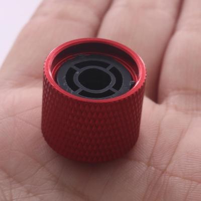 1 Stück 6 mm Bohrung Metall Potentiometerkappe für E-Gitarre Bass Hochwertige Metall Lautstärkereglerkappe Gitarrenteile Zubehör