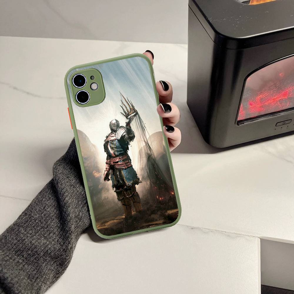 

Game D-Dark S-Souls For iPhone 11 12 13 14 15 16 Pro Max Plus Matte Translucent Phone Cover iphone 12 pro