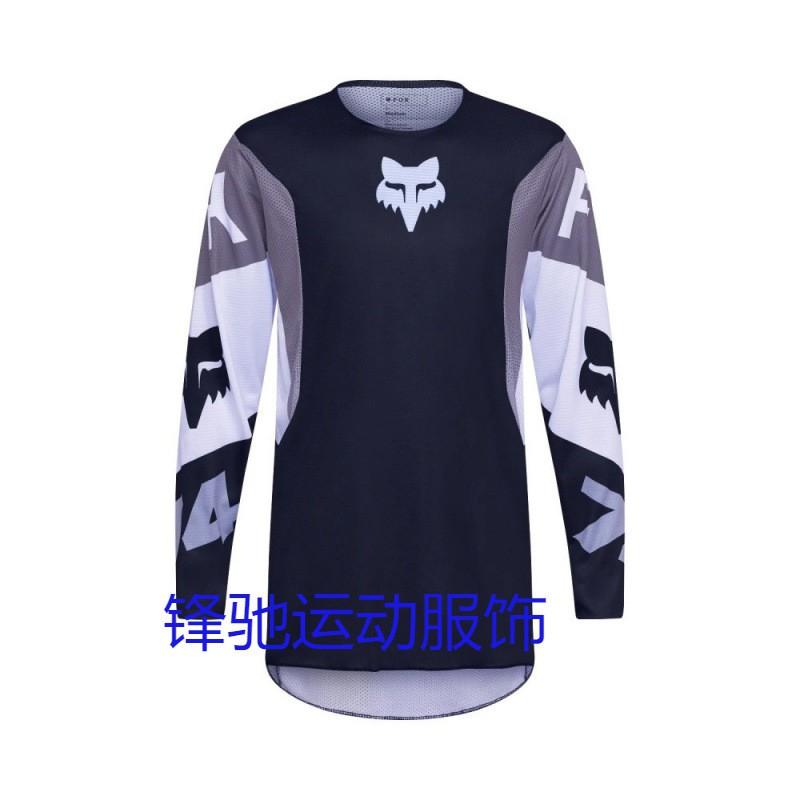 Herren Damen Mountainbike Radtrikot Langarm Schnelltrocknend Offroad Motocross Rennhemd