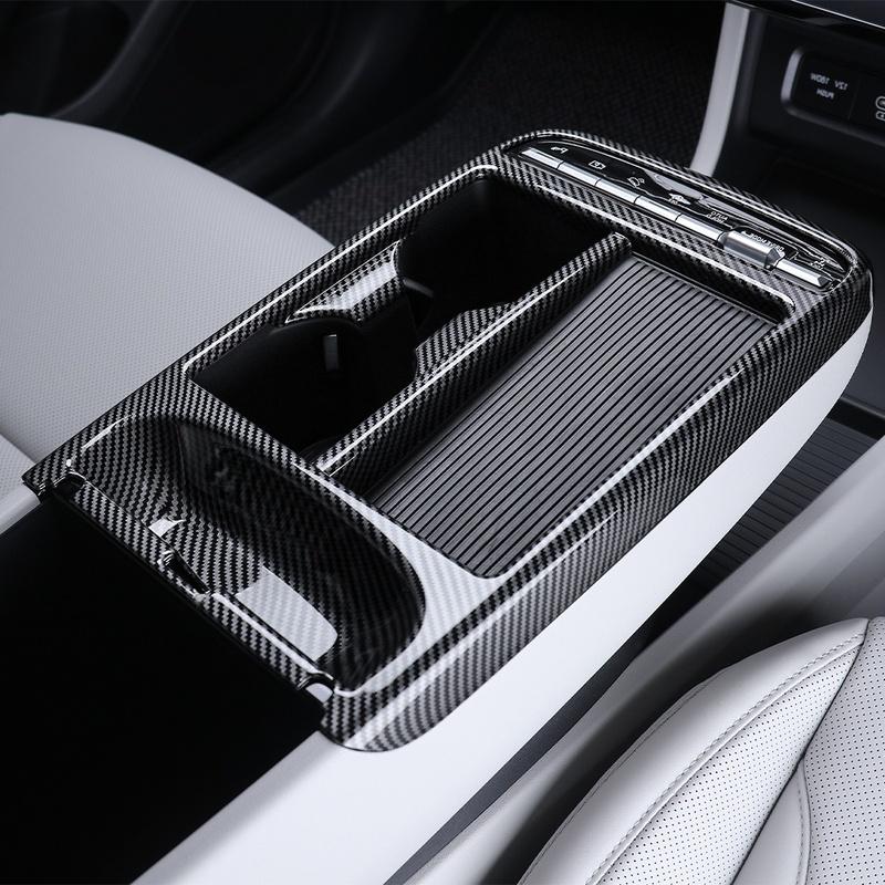 RHD For Hyundai Tucson NX4 2025 Center Console Cover  Auto Interior Console Gear Shift Central Water Cup Storage Box Trim Frame