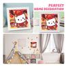 Sanrio Cartoon Pacha Dog Crystal Diamond Painting 5D DIY Cross Embroidery Kit with Frame Decoration Children's Birthday Gift