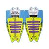 10 Stück/Set Elastische Silikon-Schnürsenkel Kinder Sport Laufen Keine-Krawatte-Schnürsenkel Alle Sneaker Schuhschnürsenkel Passform Riemen Schnürsenkel