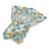 Summer Dog Dress Fashionable Exquisite Leaf Pattern Cute Doggie Dress for Cats Puppy