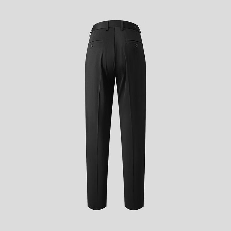 HLA Men's Slim-Fit Business Casual Trousers
