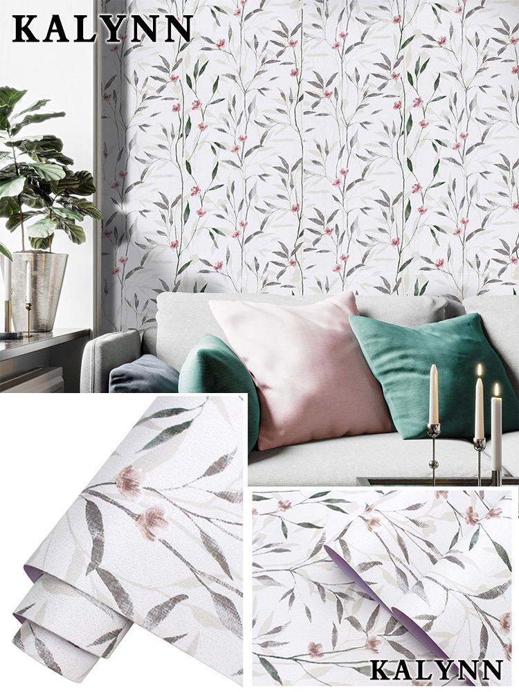 Vinyl Contact Paper Wood Wallpaper Stick and Peel Removable Self Adhesive Wall Paper for Living Room Bedroom Kitchen Width 45cm