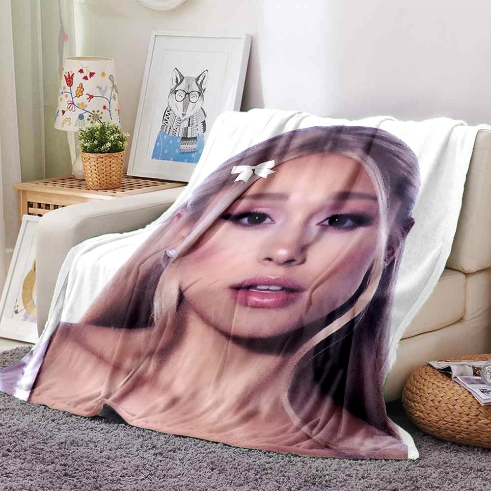 Modern Fashion Portrait Blanket Soft Throw Blanket For Home Bedroom Bed Sofa Travel Office Solid Christmas Blanket