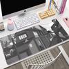 Cute Cat Computer Mouse Pad Gamer Mousepad Purple Art Large x Kawaii Mouse Mat Pads XXL Mause Carpet PC Accessories Desk Mat