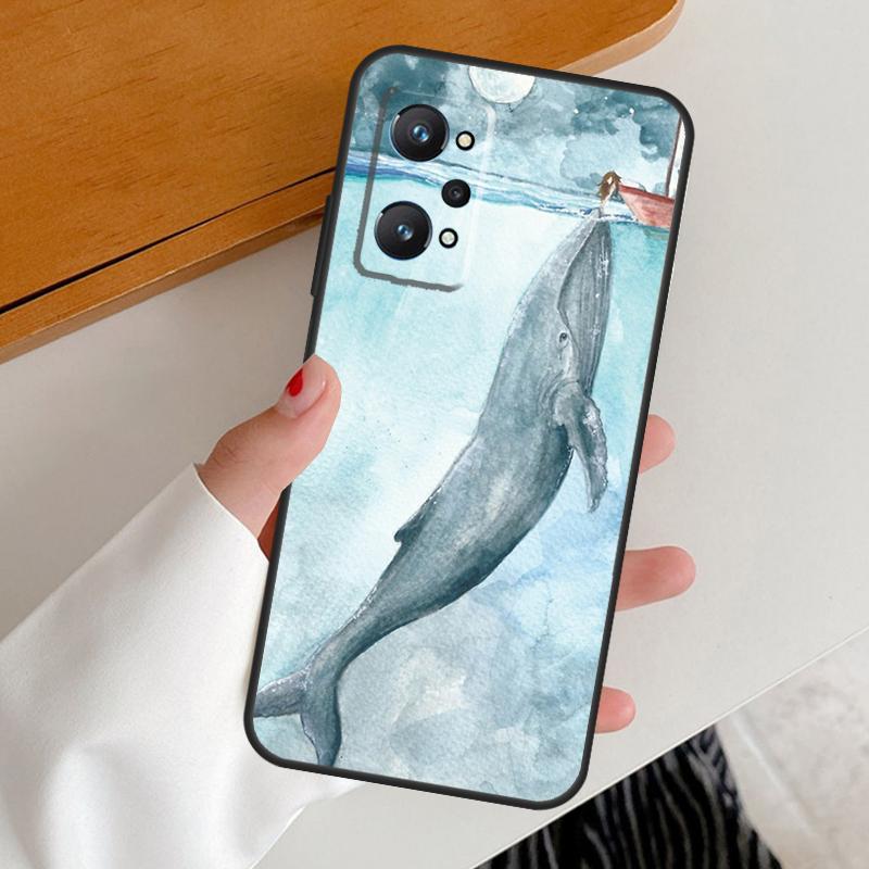 

Морской Кит Нарвалы Для Realme 15 Pro GT7 GT6 10 11 12 13 14 Pro Plus C67 C63 C61 C55 C51 C53 C35 C75 C65 Чехол Realme C33