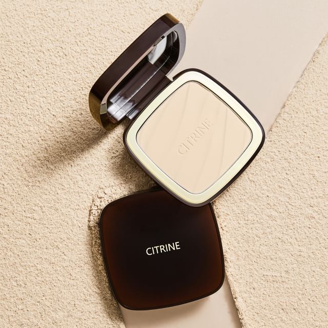 

CITRINE - Бархатная фиксирующая пудра Plus - 2 оттенка 01# Light - 10g