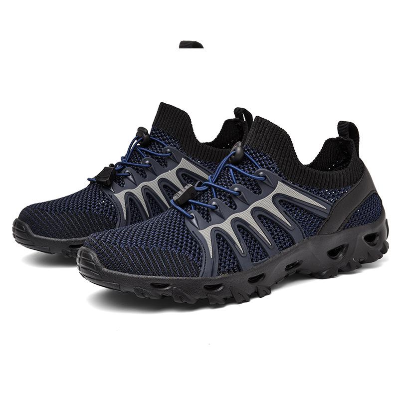 Men s Ultra-light Breathable Hiking Shoes for Spring/Summer 37 темно-синий