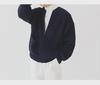 Men's Round Neck Solid Color Knitted Cardigan - 2023 Casual Autumn/Winter Fashion, All-Match, Large Size Trendy Jacket