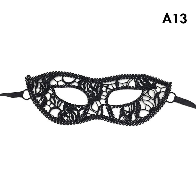 Femei negre sexy din dantelă mărunțită pentru mascarada de față prințesă petrecere cosplay bal de absolvire costum club de noapte regina mască pentru ochi pe jumătate