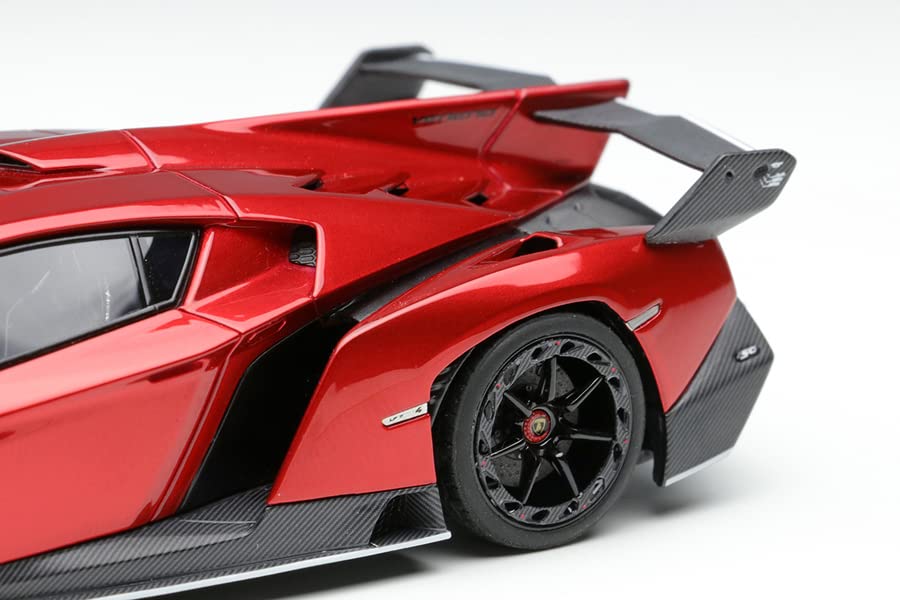EIDOLON Scale Lamborghini Veneno 2013 Candy Red Finished Product 1/43