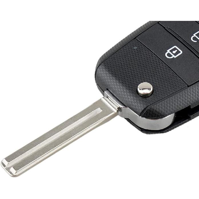 TOP-VIGOR Remote Car Key Fob 433MHz Compatible with Kia Soul 2014 2015 2016 2017 2018 2019, OSLOKA-875T FSK 60 Chip 4 Button Keyless Entry Car Key