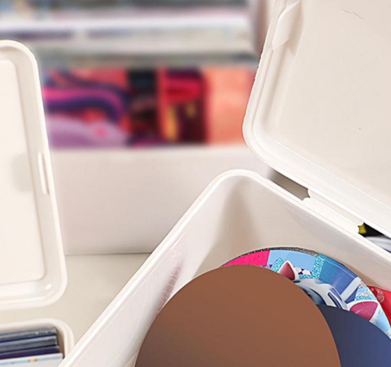 Small Bin with Lid Playing Card Case Bin Flashcard Box Small Badge Holder Card Game Storage Organization for Organizing CN 850₽