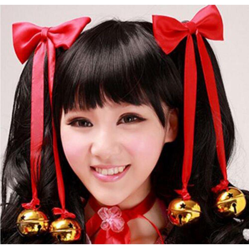 Elegant Japanese Kimono Cosplay Lolita Anime Maid Outfit With Full Accessories