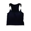 Wear Sleeveless Short Black Halter Tank Top Female Summer Spice Girl Chic Design Slim-fit Base Top