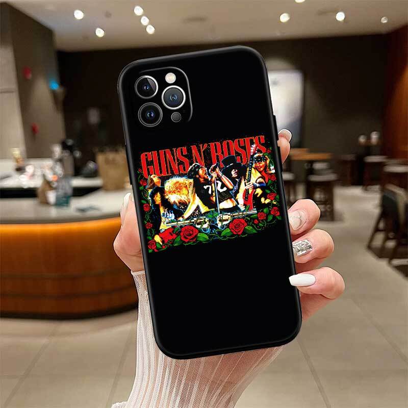 G-guns R-roses Phone Case for Motorola Edge 60 60s 70 G86 G56 G54 E14 G04S G45 G54 G64 X30 X40 X50 S30 S50 Pro Power Tylus