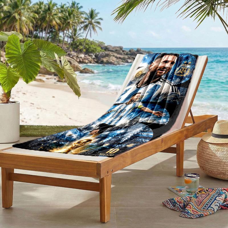 Great Soccer Player Fashion Beach Towel: Ideal for Summer Adventures Soft, absorbent and quick drying suitable for swimming and bathing