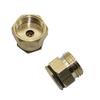 1/2" Male thread Female thread Copper Sprinkler Adjustable Sprinkler Head Garden Greenhouse Watering Spray Nozzle Dust Misting