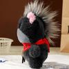 Cartoon Pony Plush Doll Pendant Black Simulation Horse Toy Keychain  Room Decoration