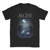 Men's French ALCEST Band  T Shirts  Pure Cotton Clothing Vintage Short Sleeve O Neck Tees Plus Size T-Shirt