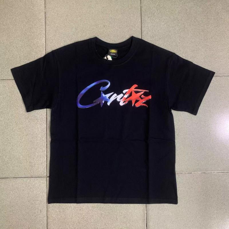 Corteiz Streetwear Graphic Tee Unisex Oversized Cotton T-Shirt Hip Hop Casual Short Sleeve Top