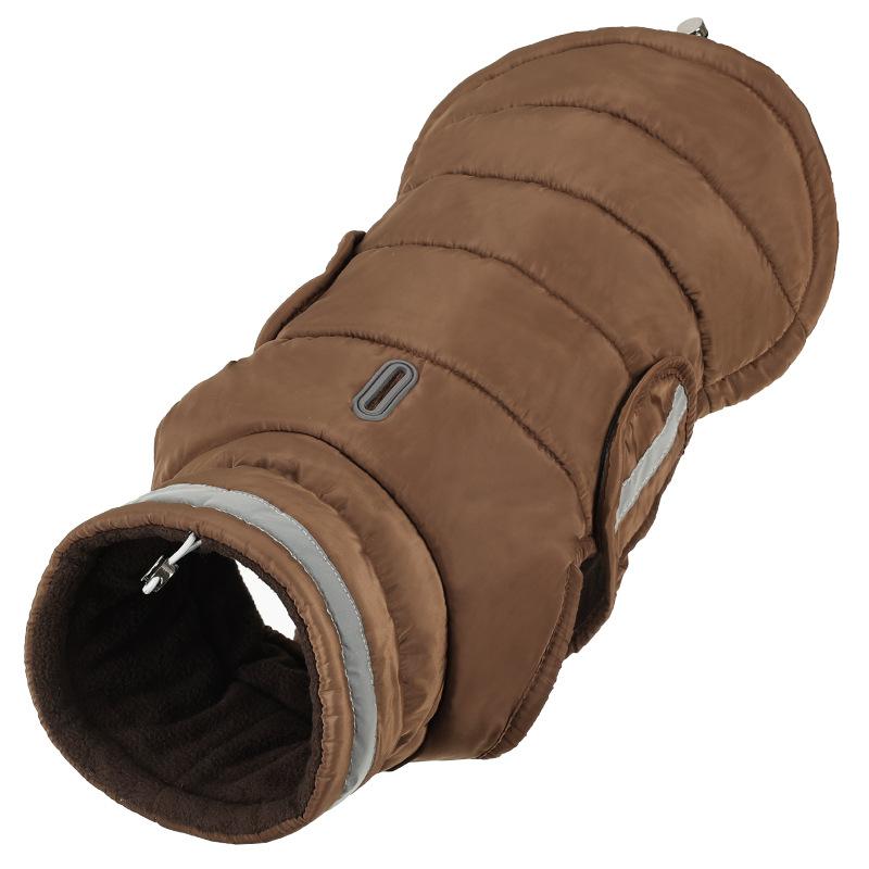 Psí oblečení Zimní oblečení Zimní zateplené Zimní Zlatá srst Hedvábně teplé Velcí a malí psi a kočky Zahraniční oblečení pro mazlíčky