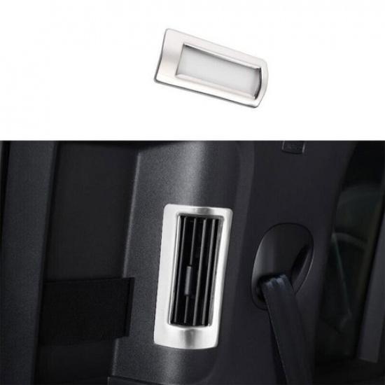 C Pillar Air Outlet Vent Cover Trim For Defender 110 - Silver