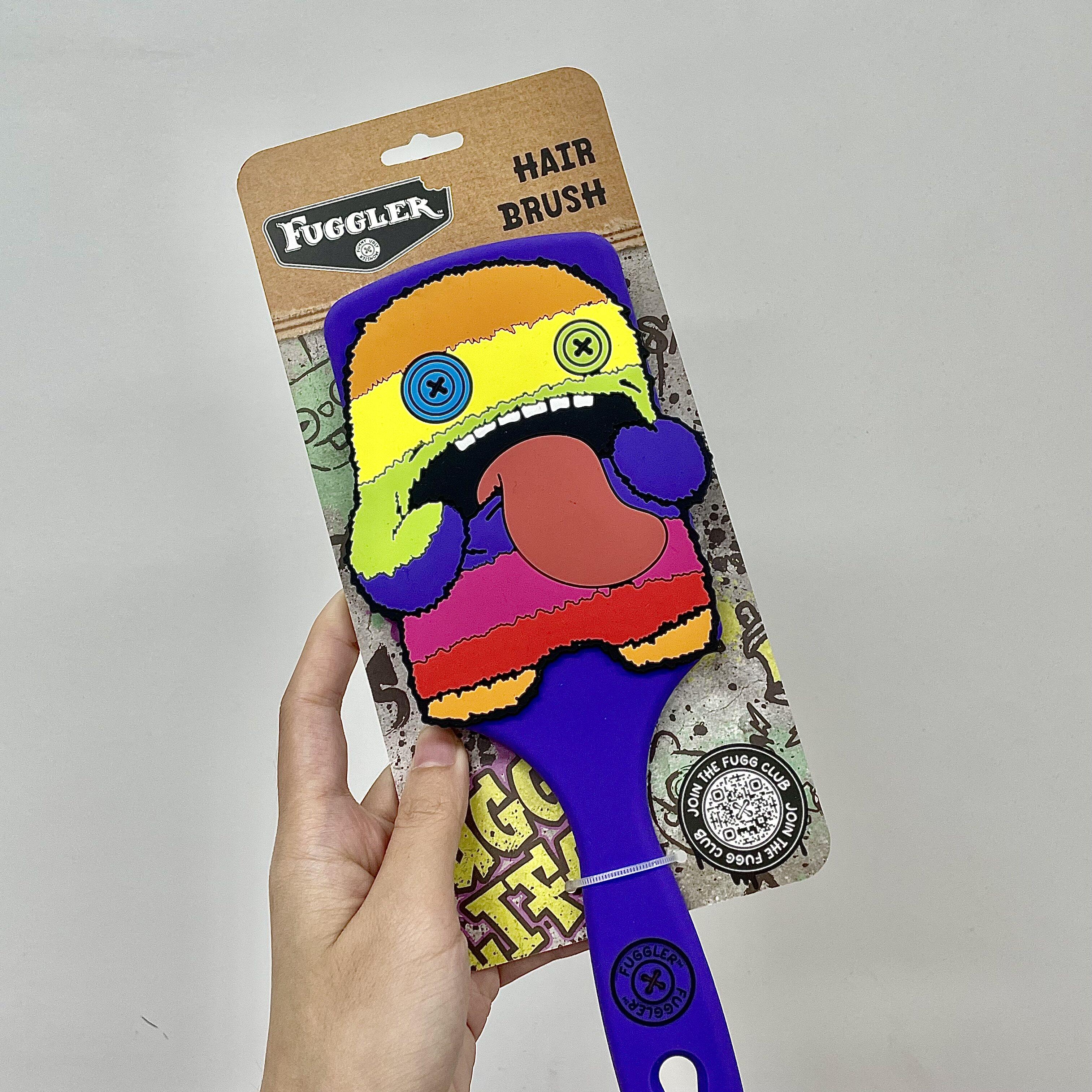 Fuggler Fuzzy Monster Hair Brush Paddle