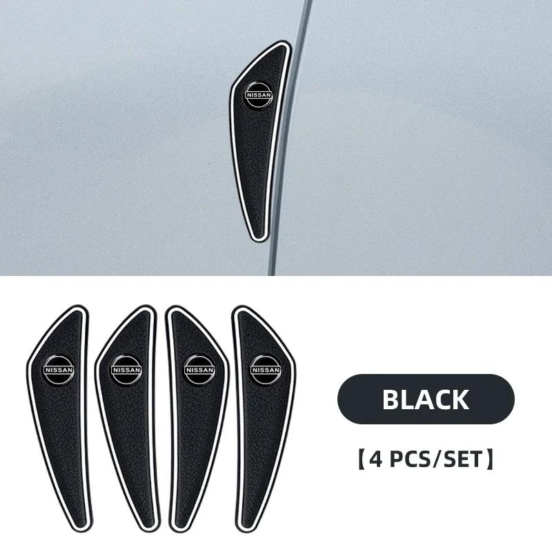 

4pcs Car Door Bumper Strip Protection Strip For Nissan J10 X-Trail Qashqai Juke Leaf Micra NOTE Patrol Gadgets Auto Accessories