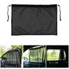 Heat Resistant Breathable Auto Sunshades Curtains Shield From Sunlight for Window Keep Vehicle Interior Cool and Private
